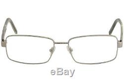 Mont Blanc Men's Eyeglasses MB622 MB/622 014 Silver Full Rim Optical Frame 55mm