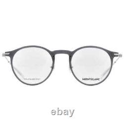 Montblanc Demo Phantos Men's Eyeglasses MB0099O 001 48 MB0099O 001 48