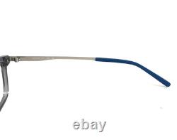 Montblanc Eyeglasses Frames MB0120O 004 Gray Silver Rectangle Full Rim 54-17-145