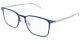 Montblanc Mb0193o Eyeglasses Men Silver Rectangle 55mm New 100% Authentic