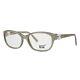 Montblanc Mb0442-057 Silver/grey Taupe Pearl Full Rim Women's Oval Eyeglasses