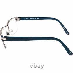 Morel Eyeglasses Öga 7406O BB012 Blue&Silver Half Rim Frame France 5418 140