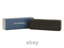 Morel OGA 10146O ND01 Eyeglasses Men's Black/Silver Full Rim Optical Frame 52mm