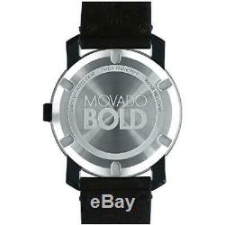 Movado Uni Bold Large Analog Neon Rim 42Mm Watch 3600297