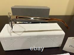 NEW CHRISTIAN DIOR HOMME Dior 0119 4P1 Silver Metal EYEGLASSES GLASSES 55-15-135