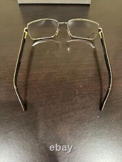 NEW CHRISTIAN DIOR HOMME Dior 0119 4P1 Silver Metal EYEGLASSES GLASSES 55-15-135