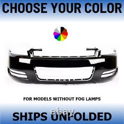 NEW Choose Your Color Front Bumper For 2006-2013 Chevy Impala Without Fog Lamps