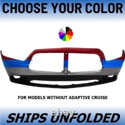 NEW Choose Your Color Front Bumper For 2011-2014 Dodge Charger