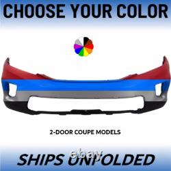 NEW Choose Your Color Front Bumper For 2013-2015 Honda Accord 2-Door Coupe