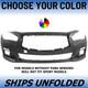 New Choose Your Color Front Bumper For 2014-2017 Infiniti Q50