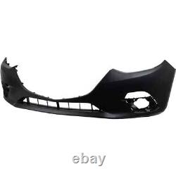 NEW Choose Your Color Painted Front Bumper Cover For 2014-2016 Mazda 3