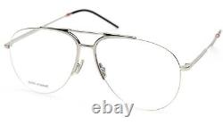 NEW Christian Dior DIOR HOMME DIOR0231 010 Palladium Eyeglasses 60-14-150 B51mm