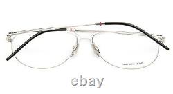 NEW Christian Dior DIOR HOMME DIOR0231 010 Palladium Eyeglasses 60-14-150 B51mm