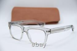 NEW GARRET LEIGHT LLG CRYSTAL SILVER AUTHENTIC EYEGLASSES WithCASE 50-20
