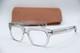 New Garret Leight Llg Crystal Silver Authentic Eyeglasses Withcase 50-20
