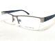 New Giorgio Armani Ar5044 3089 Mens Silver Half Rim Eyeglasses Frames 55/17140