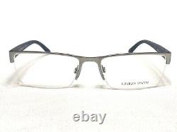 NEW Giorgio Armani AR5044 3089 Mens Silver Half Rim Eyeglasses Frames 55/17140