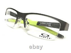 NEW Oakley Crosslink 0.5 OX3226-0355 Mens Powder Steel Half Rim Eyeglass Frames