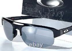 NEW Oakley MERCENARY Polished Black POLARIZED Galaxy Chrome Lens Sunglass 9424