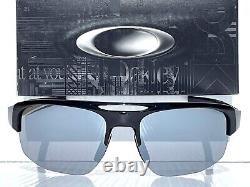 NEW Oakley MERCENARY Polished Black POLARIZED Galaxy Chrome Lens Sunglass 9424