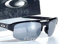 NEW Oakley MERCENARY Polished Black POLARIZED Galaxy Chrome Lens Sunglass 9424