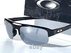 NEW Oakley MERCENARY Polished Black POLARIZED Galaxy Chrome Lens Sunglass 9424