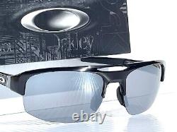 NEW Oakley MERCENARY Polished Black POLARIZED Galaxy Chrome Lens Sunglass 9424