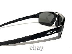 NEW Oakley MERCENARY Polished Black POLARIZED Galaxy Chrome Lens Sunglass 9424