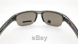 NEW Oakley Sliver Edge sunglasses Grey Prizm Black AUTHENTIC 9413-0365 Half Rim