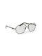 New Off-white Style 44 Gunmetal Blue Block Light Gunmetal Eyeglasses