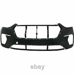 NEW Painted Circuit Silver M8S Front Bumper Cover for 2017-2019 Hyundai Santa Fe