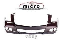NEW Premium Painted Black Cherry Front Bumper Cover For 2008-2014 Cadillac CTS