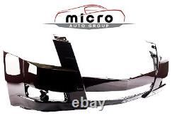 NEW Premium Painted Black Cherry Front Bumper Cover For 2008-2014 Cadillac CTS
