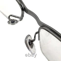 NEW Ray Ban RB 6182 Eyeglasses Gunmetal Black Half Rim Glasses Frames Men Women