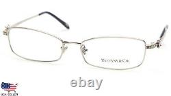 NEW TIFFANY & Co TF 1098-B 6001 SILVER EYEGLASSES GLASSES 53-16-135 B28 Italy