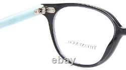 NEW TIFFANY & Co TF 2154 8232 BLACK/SILVER SERIGRAPHY EYEGLASSES 50-17-140 Italy