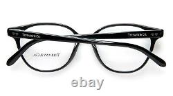 NEW TIFFANY & Co TF 2154 8232 BLACK/SILVER SERIGRAPHY EYEGLASSES 50-17-140 Italy