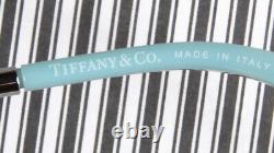 NEW TIFFANY & Co TF 2173 8134 HAVANA On BLUE /SILVER EYEGLASSES 53-18-140 Italy