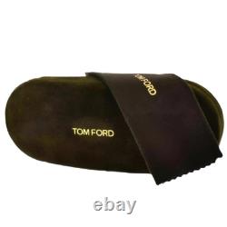 NEW TOM FORD TF5392 080 Silver Lilac Rectangle Full Rim Optical Frame Eyeglasses