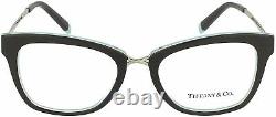 NEW Tiffany & Co. Frame Glasses TF2186 8274 50mm Black Blue 2186 Authentic