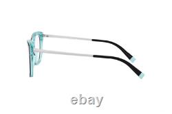 NEW Tiffany & Co. Frame Glasses TF2186 8274 50mm Black Blue 2186 Authentic