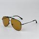 New Tom Ford Ft1018/s 08e Brady Shiny Anthracite Silver Brown Unisex Sunglasses