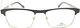 Nwt Lacoste Eyeglasses L2198 001 Black/silver Full Rim Optical Frame 55-18-145