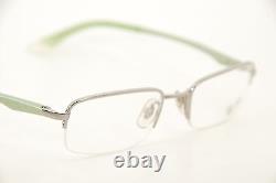 New Authentic Ray Ban RB 6133 2575 Green 51mm Eyeglasses Half Rim Frames RX