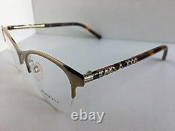 New BURBERRY B 9812 4511 53mm Gold Clubmaster Women's Eyeglasses Frame