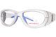 New Balance Nbrx02-1 Eyeglasses Men's Silver/aqua Full Rim Oval Shape 51mm