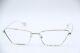 New Balenciaga Bb 0091o 002 Silver Gunmetal Authentic Frames Eyeglasses 58-17