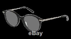 New Boucheron Eyeglasses BC0038O 001 Black/Silver Full Rim Frame 50-19-140 F/shi