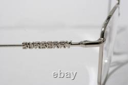 New Burberry B 1366 1005 Silver Havana Gunmetal Authentic Eyeglasses 54-16 E188
