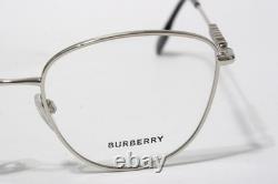 New Burberry B 1366 1005 Silver Havana Gunmetal Authentic Eyeglasses 54-16 E188